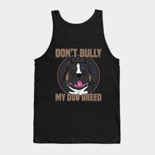 Pride Pitbull Bulldog Lover Pit Bull Awareness Dog Owner Gift Idea Tank Top